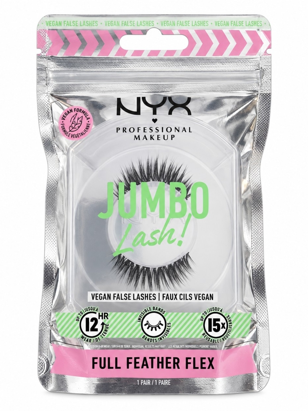NYX Professional Makeup Jumbo Lash! false lashes in the Full Feather Flex
